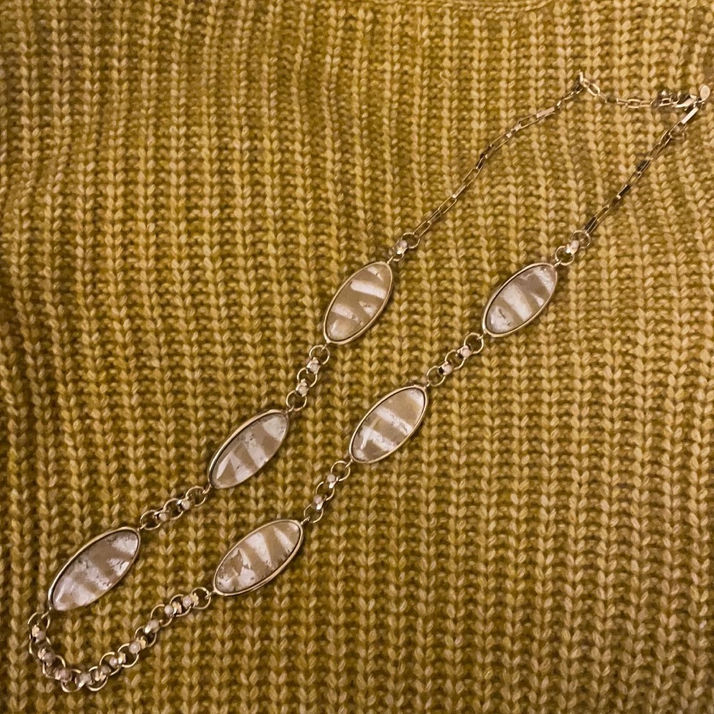 Chico’s Long Statement Necklace - image 1